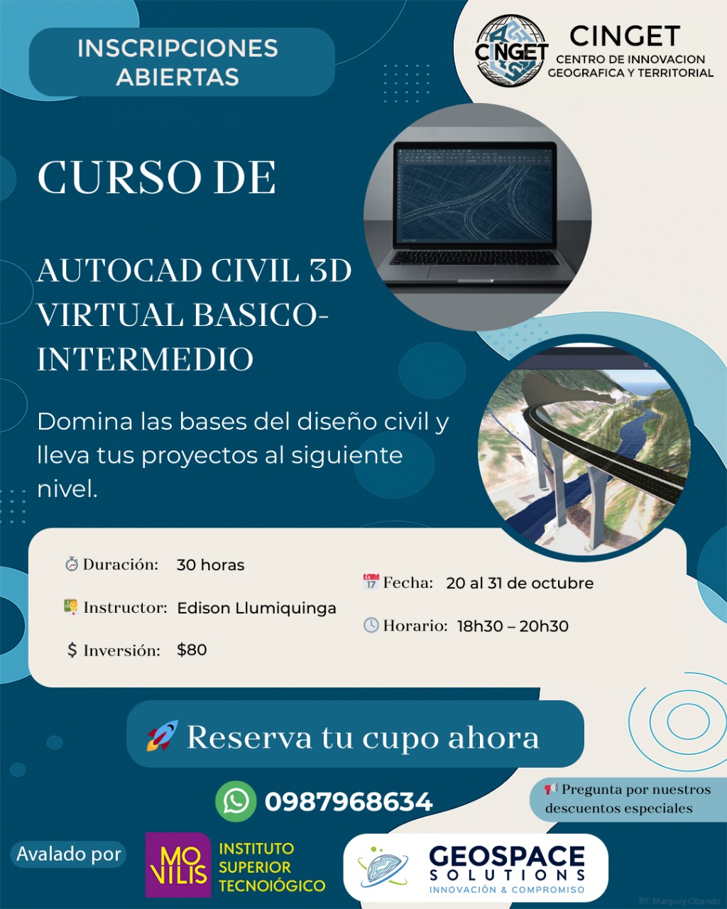 Autocad Civil 3D Virtual (Básico – Intermedio)